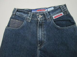 Mens 32x32 31x32 JNCO Pennant baggy loose blue jeans VTG USA 4