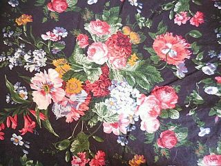 ❤️ Vintage Rare Ralph Lauren Isadora Cosette floral TWIN duvet COTTAGE CHIC ❤️ 2