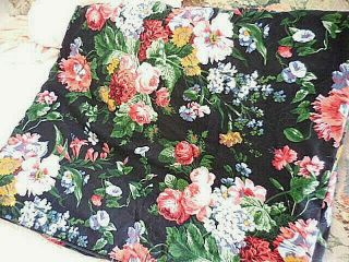 ❤️ Vintage Rare Ralph Lauren Isadora Cosette floral TWIN duvet COTTAGE CHIC ❤️ 3