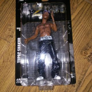 All Entertainment Tupac Shakur Action Figure 2pac Series One 2001 Rare