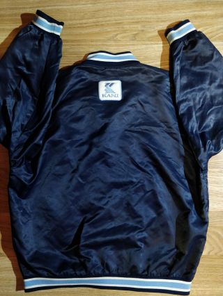 KARL KANI 90 ' s Vintage Varsity Nylon Track Jacket Bomber 23 Mens Baseball 2Pac 2