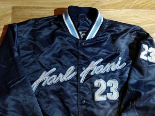 KARL KANI 90 ' s Vintage Varsity Nylon Track Jacket Bomber 23 Mens Baseball 2Pac 3