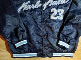 KARL KANI 90 ' s Vintage Varsity Nylon Track Jacket Bomber 23 Mens Baseball 2Pac 4