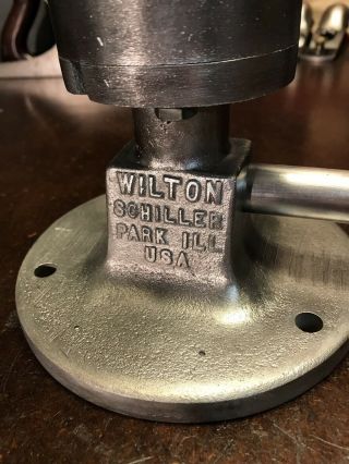 RARE Wilton Pow - R - Arm 301 Work Positioner Powrarm NO PAINT & NO RUST Aluminum? 7