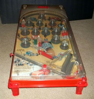 Vintage Drag Racing - Dragster - Altered - Fiat - Gasser Table Top Pinball Game - 60 