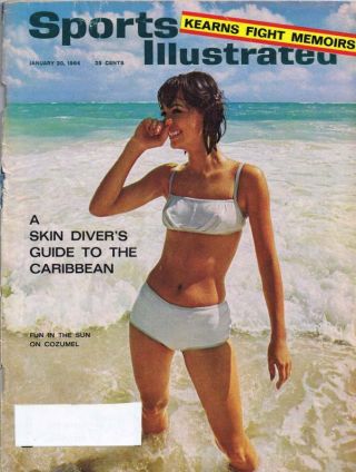 Vintage 1st Sports Illustrated Swimsuit Issue January 20 1964