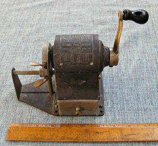 Vintage Climax No.  3 Automatic Pencil Sharpener Spengler Loomis