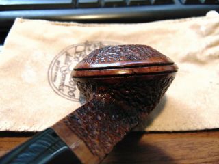 Old Vintage.  ' Ser Jacopo ' squat bulldog tobacco pipe 5