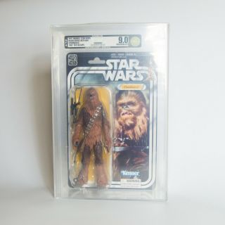 2017 Star Wars 40th Anniversary Chewbacca Afa U9.  0 Vintage Black Series