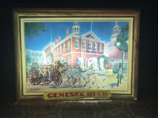 Vintage Genesee Beer Lighted Sign