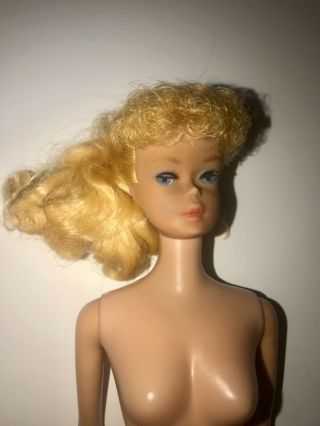 MATTEL Vintage 1961 - 64 Lemon Blonde PONYTAIL Barbie TLC.  Evening Enchantment 4