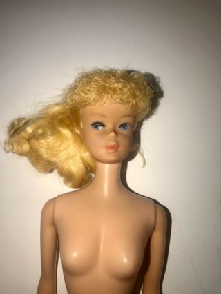 MATTEL Vintage 1961 - 64 Lemon Blonde PONYTAIL Barbie TLC.  Evening Enchantment 5