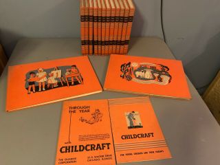 Vintage Complete Set 14 Book Childcraft Young Children And Their Parents Quarrie