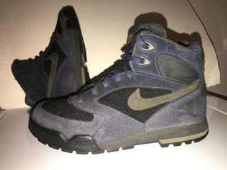 Vintage Nike Acg Caldera Boots Men’s 8,  1993 Rare Hiking Vtg Swoosh Leather Hike