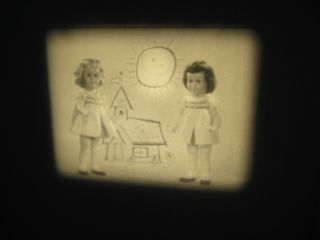 Vintage 16mm MATTEL TOY GAME Film Commercial - CHATTY CATHY DOLL A3 6