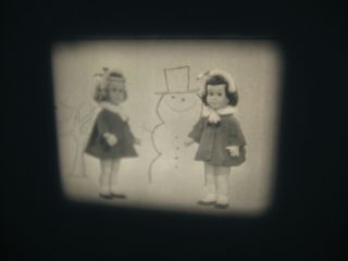 Vintage 16mm MATTEL TOY GAME Film Commercial - CHATTY CATHY DOLL A3 8