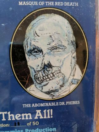 RARE DR.  PHIBES THE ABOMINABLE Distinctive Dummies FIGURE 11 / 50 4