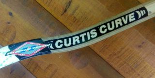 Vintage Goalie Stick Curtis Curve Andy Moog Christian Hockey Edmonton Oilers 2