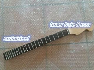 Unfinished 21fret Vintage Maple Guitar Neck Rosewood Fingerboard For Strat Style