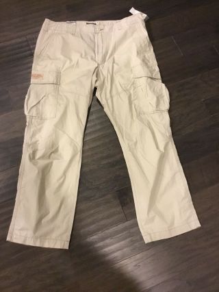 Polo Jeans Ralph Lauren Cargo Pants Men’s Vintage 40 X 32 Military Utility