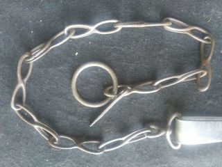 Vintage Traps Newhouse No.  1 With Cast 8 Chain 5