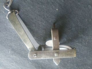 Vintage Traps Newhouse No.  1 With Cast 8 Chain 7