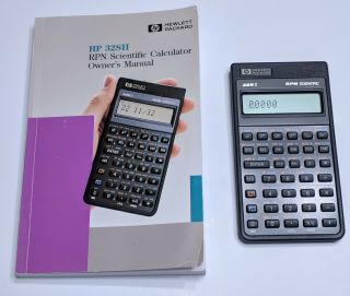 Vintage Hewlett Packard Hp 32s Ii Rpn Scientific Calculator