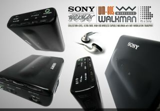 RARE Vintage SONY Walkman WM - 805.  Wireless Capable.  Amorphous Head.  FONTOPIA. 2