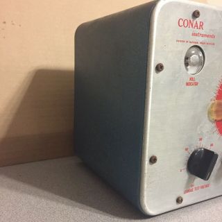 Rare vintage Conar model 311 capacitor / resistor leakage tester 2