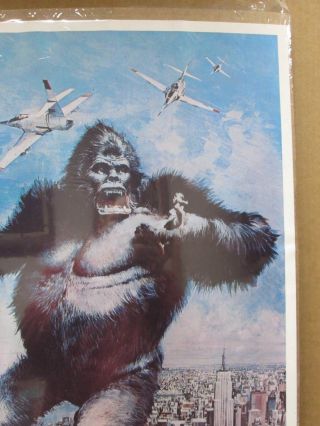 Vintage Poster KING KONG the Movie 1976 Inv 1086 2