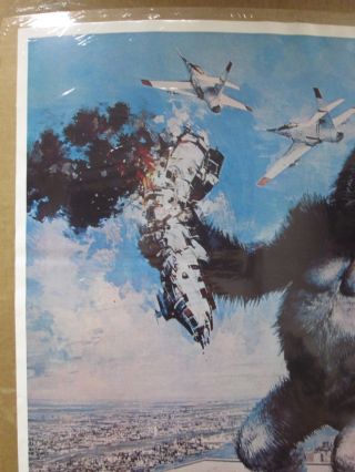 Vintage Poster KING KONG the Movie 1976 Inv 1086 3