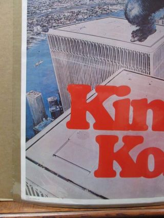 Vintage Poster KING KONG the Movie 1976 Inv 1086 4