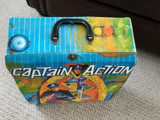 Vintage 1967 Ideal Captain Action loose Headquarters Carrying Case 2