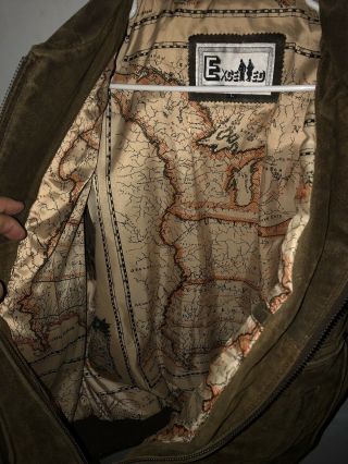 Rare Vintage Jurassic Park Lost World Leather Jacket Size Large EUC 3