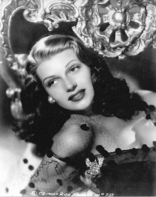 Rita Hayworth Vintage Photo