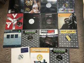 Eminem Vinyl (15 In Total) Singles,  Features,  Early Rare Promos