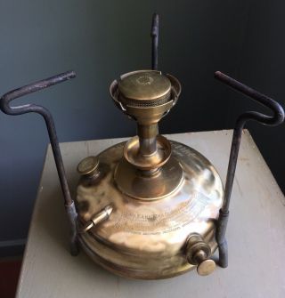 Vintage Primus 100 Camp Stove.  Date Code " C " From 1913
