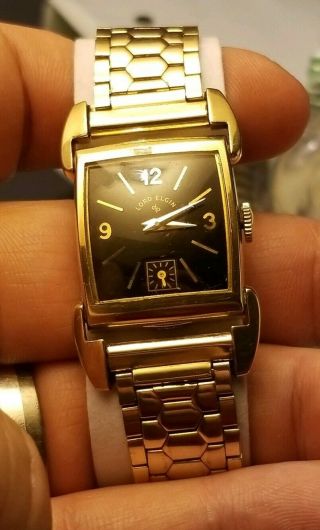 1$ Start Vintage Lord Elgin 14k Gf Watch Circa 1951.  Running