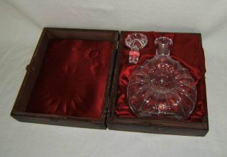 Vintage Remy Martin Louis Xiii Cognac Baccarat Crystal Glass Decanter & Stopper