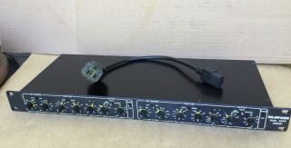 Vtg Rack Mount Sound Equipment Drawmer Dual Noise Gate Ds201b