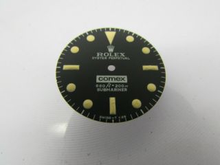 Vintage Rolex 1665 COMEX Sea - Dweller Matte Black Refinished Dial 5