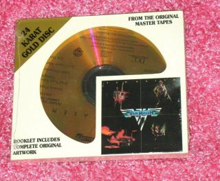 Van Halen - S/t - Rare Dcc Gold Disc Cd - Remaster - Eddie Debut Lp