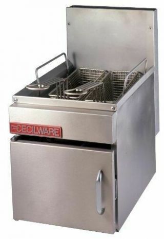 Grindmaster - Cecilware Gf16 - Nat Countertop 16 - Pound Natural Gas Fryer Rare