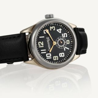 EBERHARD & Co Men ' s Wrist Watch Vintage 1960 ' s Swiss Mechanical Movement 18J 4