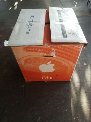 Retro Clasic Apple iMac G3 Tangerine (VERY RARE) Complete w/Box. 10