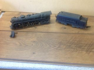 Vintage American Flyer Train Engine And Tender S Scale