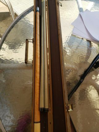 Mali Vintage Pool Cue Stick with Hard Case 3
