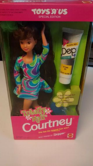 Vintage Totally Hair Courtney Doll A Toys R Us Special Edition 1991