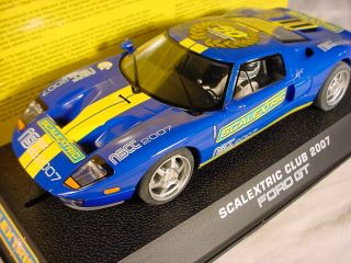 Rare Scalextric Nscc Weekend Car 2007 Ford Gt C2815b One Of 50 Cars Mb