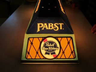 Vintage Pabst Blue Ribbon Pool Table Light